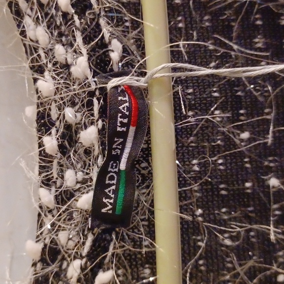 Luigi Moda Italian Knit Bag Style Mini Dress NWT - Picture 5 of 7